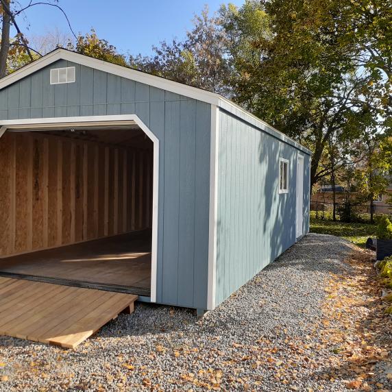 better portable garage 14' wide